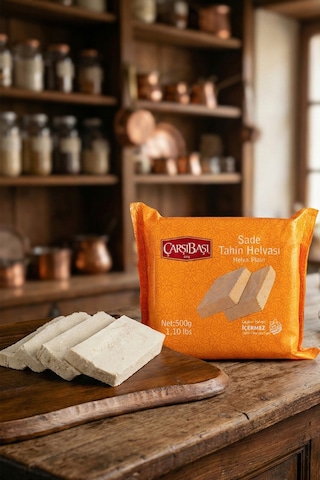 Glutensiz Sade Tahin Helvası 500 Gram