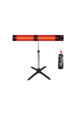 Sunstar Halogen 4000 W Kumandalı Dış Mekan Elektrikli Isıtıcı Soba