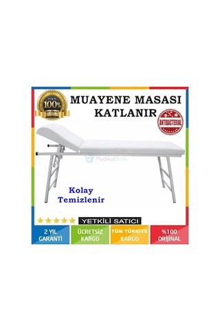Muayene Masası Ayakları Katlanır Muayene Masası Ayakları Katlanır