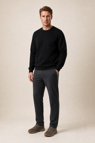 Redline Benko Regular Fit Kışlık Sweatshirt Yeni Sezon Siyah
