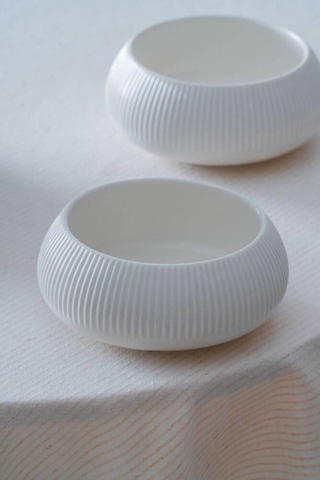 Bianco Perla Porselen Yuvarlak Kase - 14 Cm