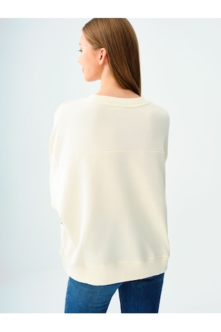 LOFT Regular Fit Kadın Sweatshirt Lf2037524 Q1.v1 Ekru