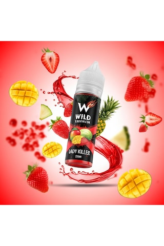 Lady Killer - Premium Aroma 60ml - Mango, Ananas, Çilek - Likit Tatlandırıcı