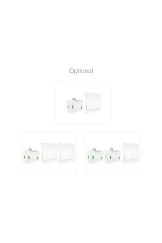 Tongxida 110-230v Kablosuz Işık Anahtarı Ve Alıcı Kiti Özsüzdür Anahtar Uzaktan Kumandalı Aydınlatma Armatürü-beyaz Beyaz