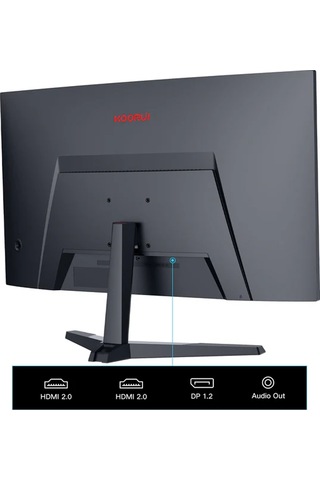 Koorui 1ms 180hz 27" 1920x1080 Fhd Curved Gaming Monitör 27e6ca