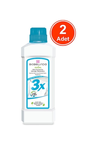 Biobellinda 3x Ultra Konsantre Çamaşır Beyazlatıcı 750 G X 2 Adet