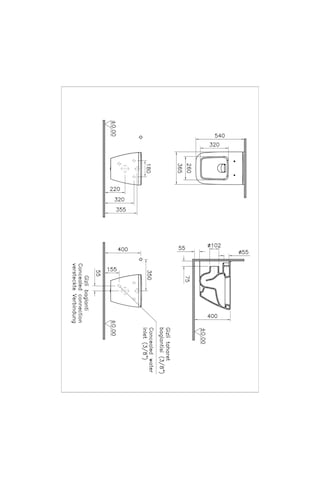 VitrA Integra Square Asma Klozet Beyaz 7081L003-0090