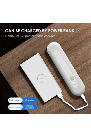 Yifomall 18cm Akıllı Vücut Algılama Led Lambası - Kablosuz Gece Lambası, Manyetik Mutfak/şekaf Işığı, Soğuk Beyaz Işık Beyaz