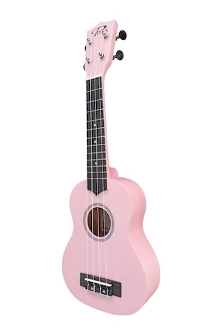 Puka Uk21-pk Soprano Ukulele Mat Pembe Kılıflı