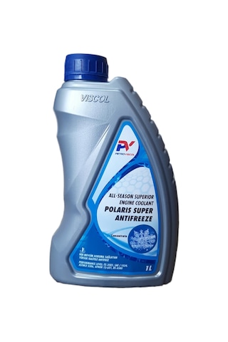 Petro Viscol Polarıs Super Mavi Antifriz 1 Litre Yeni Tarihli
