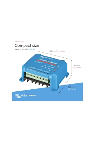 Victron Energy Bba000100100 Battery Balancer - Batarya Dengeleyici