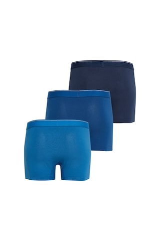 Blackspade Erkek Boxer 3'lü Paket Tender Cotton 9670 - Lacivert Mavi Denim Mavi