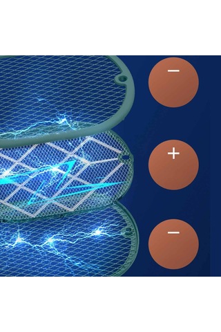 2'si 1 Arada Elektrikli Sineklik Sivrisinek Kovucu Yeşil