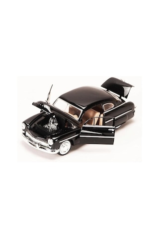 Motormax 1949 Mercury Coupe 1/24 Siyah Model Araba Siyah