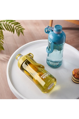 Aubyhe Yeşil Spor Su Bardağı 1420ml - Taşınabilir Plastik Matara, Fitness Ve户外活动 İçin, Öğrencilere Uygun Çok Renkli