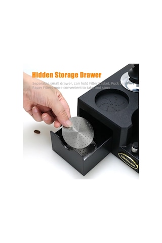 Dinosaurs Espresso Sıkıştırma İstasyonu Portafilter Tutucu Standı 51mm 54mm 58mm Delonghi Breville Kahve Aksesuarı Barista Aracı Diğer