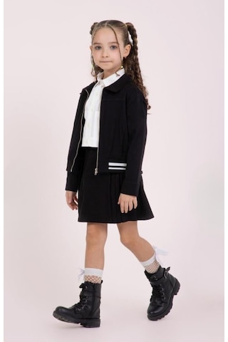 Dmb Kids Kız Ceket 25ydmb0520 Siyah