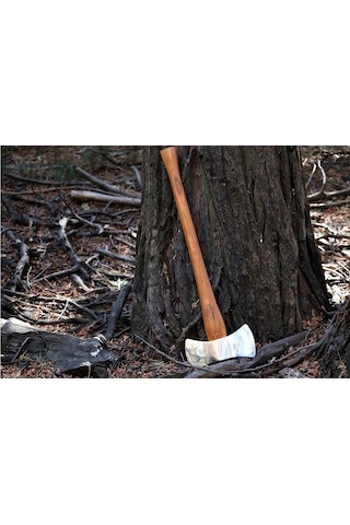Helko Werk American Double Bit Kamp Balta 75 CM Siyah