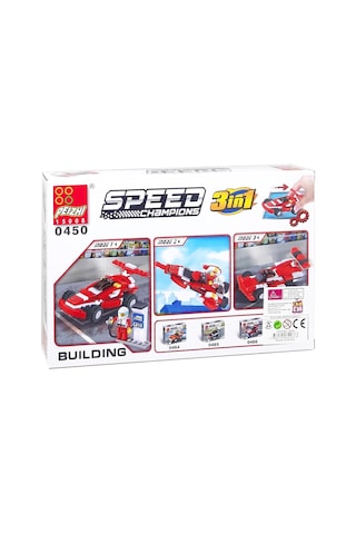 Formula Aracı Blok Seti 144 Parça 6+ 0450