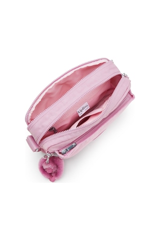 Kıplıng Abanu M Orta Boy Omuz Çantası Pembe Bloomıng Pınk Pembe