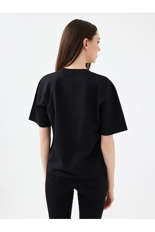 LOFT Regular Fit Kadın Tshirt K.kol Lf2040223 Q1.v1 Siyah