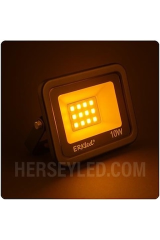 Erk 10w Amber Led Projektör 220v Erk-3710 A Amber