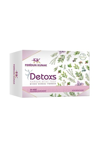 Feridun Kunak Detoxs Karışık Bitki Tozu Detoks Çayı Bitkisel Karı