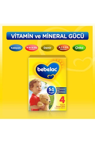 Bebelac 4 Çocuk Devam Sütü 1 Yaş+ 400 G