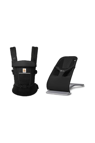 Bouncer & Taşıyıcı Seti Evolve Onyx Black & Adapt Mesh Onyx Black Siyah