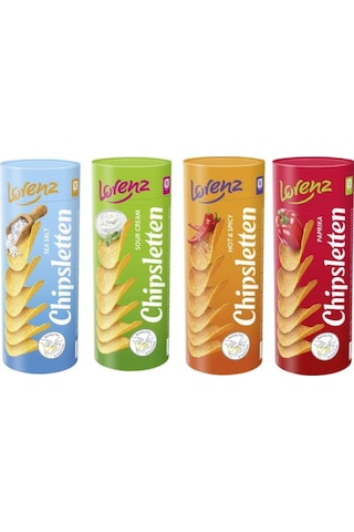 Lorenz Chipsletten Patates Cipsi 100 Gr 4 Lü Karma Paket
