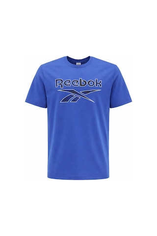 Reebok New Id Camo Tee Saks Erkek Kısa Kol T-shirt 000000000102616085 Mavi