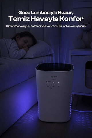 HEPA H13 Çok Katmanlı Hava Temizleme Cihazı ,160 m³/saat CADR 360° Emiş Gücü ,45 M2’ye Kadar Etkili ,3 Kademeli Fan Ayarı ,Zamanlayıcı Fonksiyonu ,Sessiz Çalışma ,Alerjen ve Kötü Kokulara Karşı Etkili