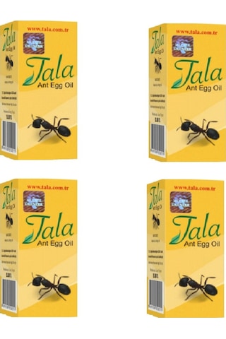 4 Adet Tala Karınca Yumurtası Yağı İstenmeyen Tüyler için 20 ML 4 Adet Tala Karınca Yumurtası Yağı İstenmeyen Tüyler için 20 ML