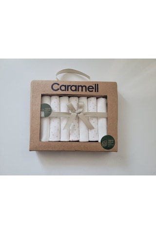 7'li Bebek Penye Mendil, Organic Pamuk Bebek Mendili Mö333