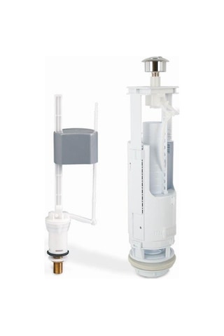 Nkp Rezervuar İç Takım Basmalı Sistem Perfect Flotör Beyaz