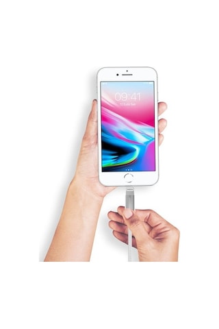 Polosmart PSM06 Lightning Hızlı Şarj Kablosu 1 M Beyaz