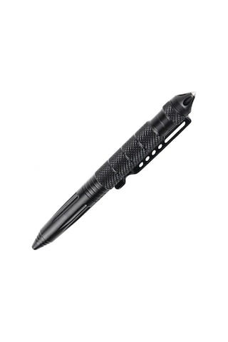 Xiyyadms Aviasyon Alüminyum 15cm Siyah/gümüş/altın Edc Taktik Savunma Kalemi, Pencere Kırma, İmza Ve Çok Fonksiyonlu Dış Mekan Kurtarma Aleti Gümüş