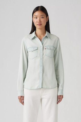 Levi's Bayan Kot Gömlek 16786-0099 Mavi Mavi