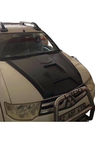 Türkmen Mitsubishi L200 2007-2014 Arası Ön Kaput Üstü Scoop Geniş