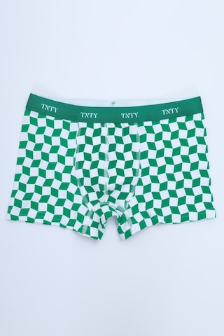 Toontoy Erkek Çocuk Baklava Desenli Baskılı 4lü Paket Boxer Çok Renkli