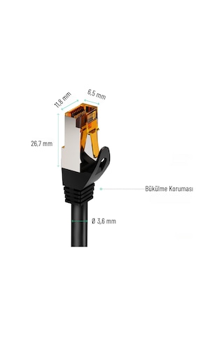 Irenıs Cat6 15 Metre Dış Ortam S/ftp, Açıkhava Ethernet Network Kablosu