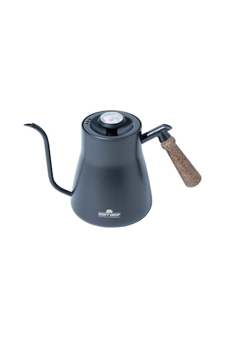 On Off Kamp Ceviz Sap Termometreli Kahve Su Isıtıcı Dripper 650ml