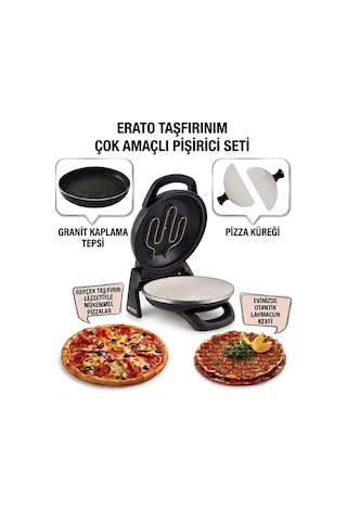 Gözdehome Erato 12060 Taşfırınım Pizza Lahmacun Makinesi