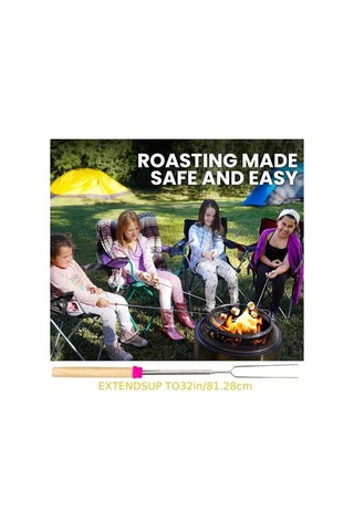 Besthome1 Çok Renkli Sandviç Çatalı, Kamp Malzemesi, Mutfak Aksesuarı Çok Renkli