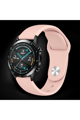 Galaxy Watch Active 2 44mm İçin Uyumlu 20mm Silikon Kordon