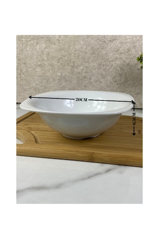 20cm Salata Kasesi Polikarbon Salata Tabağı Cips Tabağı