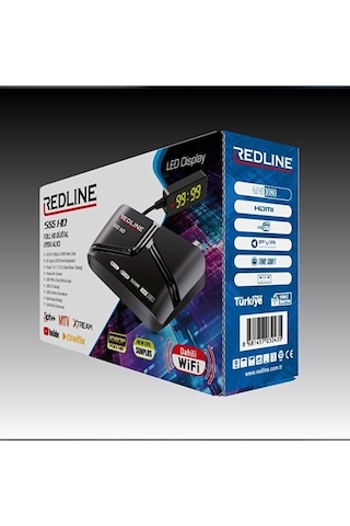 Redline S55 Dahili Wifi Full HD Uydu Alıcı