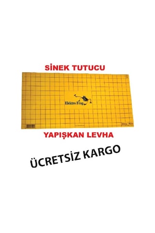 Çift Taraflı Sinek Tutucu Yapışkan Bant 25 X 60 Cm 10 Adet Çift Taraflı Sinek Tutucu Yapışkan Bant 25 X 60 Cm 10 Adet