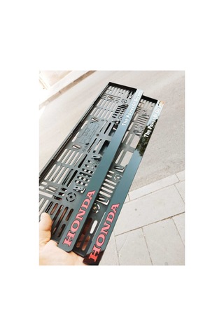 Plakalık Honda Uyumlu Lazer Kesim Pleksi 2 Adet - 636322694