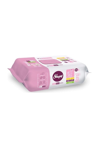 Sleepy 100'lü Kişisel Bakım Havlu Seti x 3 ve Rosie Hediye Tekli